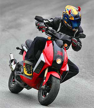 fastest 2 stroke scooter